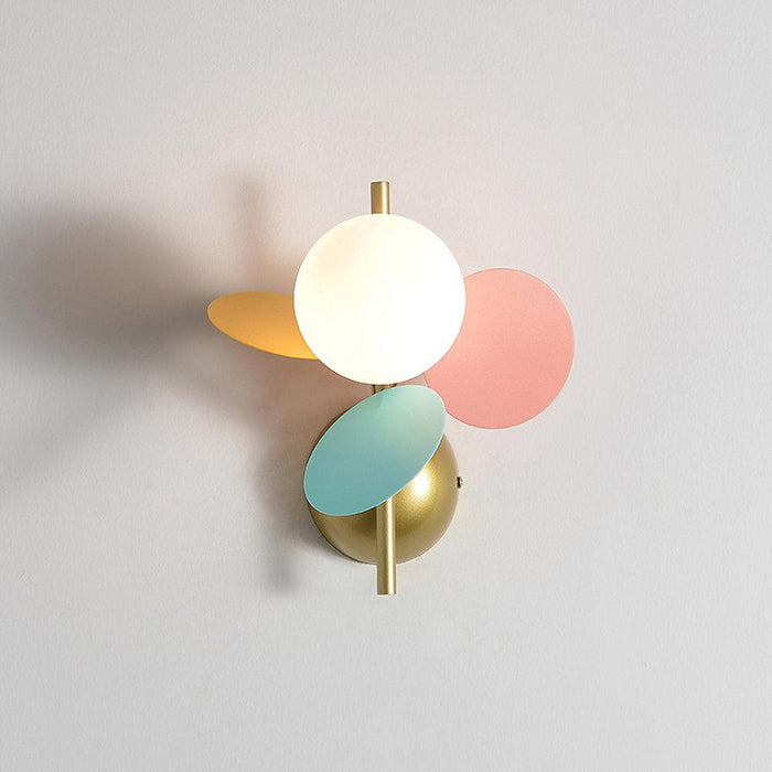 Round Macaron Wall Lamp.