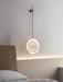 Round Alabaster Wall Lamp - DWHOME