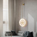 Round Alabaster Wall Lamp - DWHOME