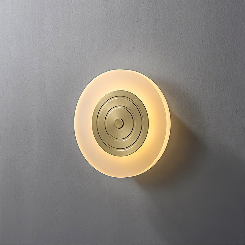Round Moon Wall Lamp-DWHOME