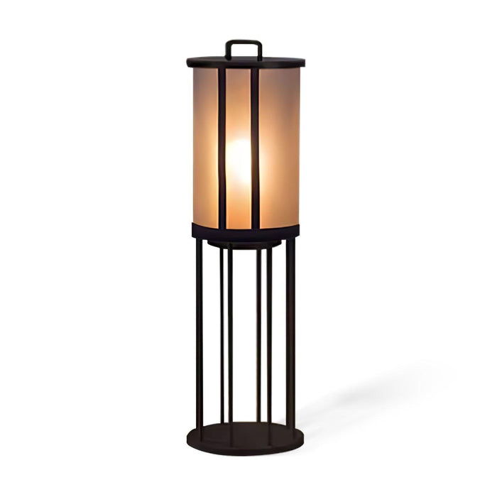 Round Pillar Acrylic Lantern Outdoor Lamp - DWHOME