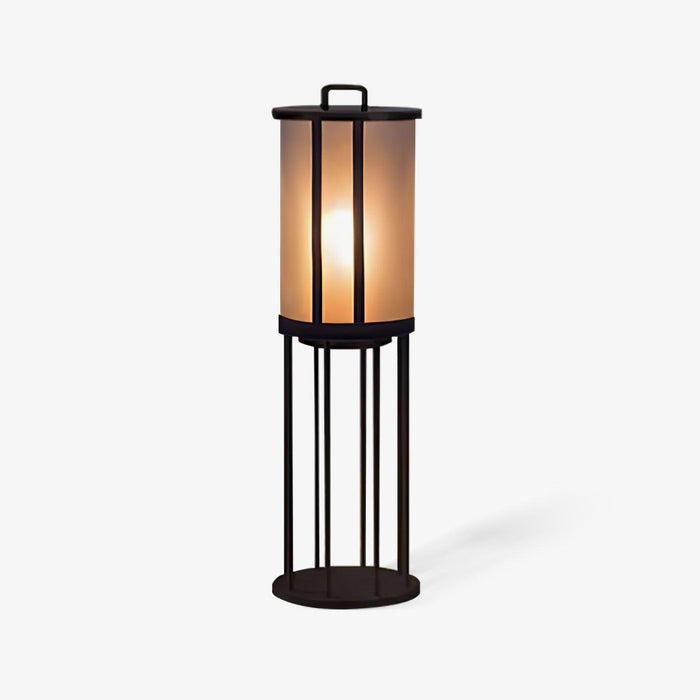 Round Pillar Acrylic Lantern Outdoor Lamp - DWHOME