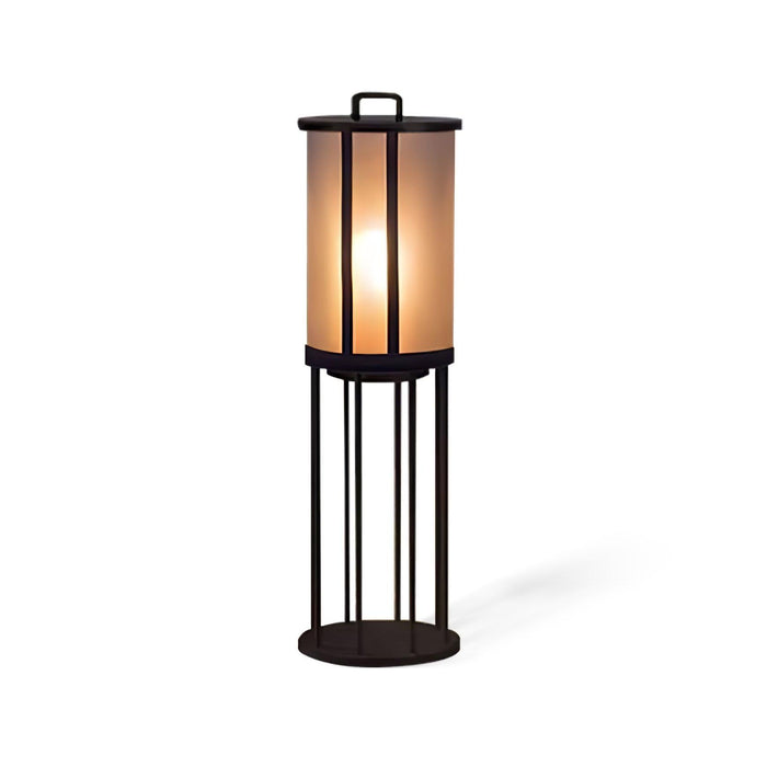 Round Pillar Acrylic Lantern Outdoor Lamp - DWHOME