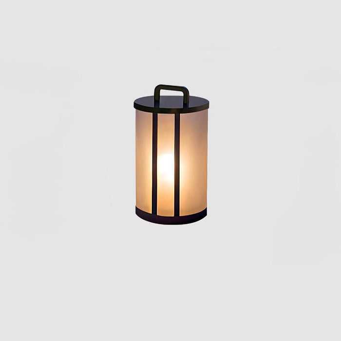 Round Pillar Acrylic Lantern Outdoor Lamp - DWHOME