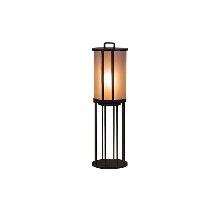 Round Pillar Acrylic Lantern Outdoor Lamp - DWHOME