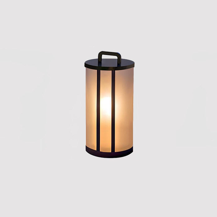 Round Pillar Acrylic Lantern Outdoor Lamp - DWHOME