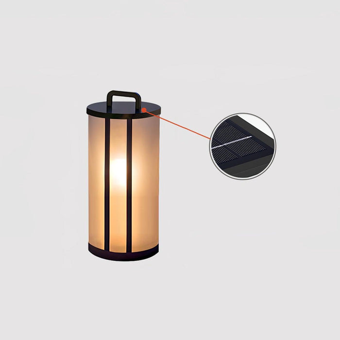 Round Pillar Acrylic Lantern Outdoor Lamp - DWHOME