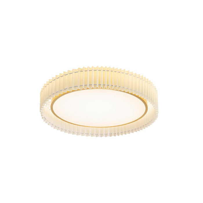 Round Pleated Ceiling Lamp-DWHOME