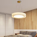 Round Pleated Pendant Lamp-DWHOME