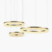 Round Ring Crystal Chandeliers-DWHOME