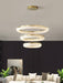 Round Ring Crystal Chandeliers.