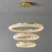 Round Ring Crystal Chandeliers-DWHOME