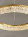 Round Ring Crystal Chandeliers.