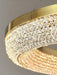 Round Ring Crystal Chandeliers-DWHOME