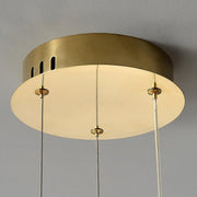 Round Ring Crystal Chandeliers-DWHOME