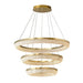 Round Ring Crystal Chandeliers-DWHOME