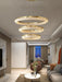 Round Ring Crystal Chandeliers.