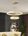 Round Ring Crystal Chandeliers-DWHOME