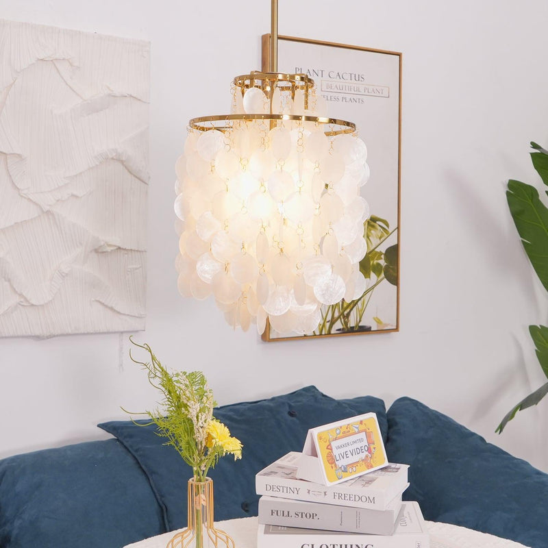Round Shell Chandelier-DWHOME