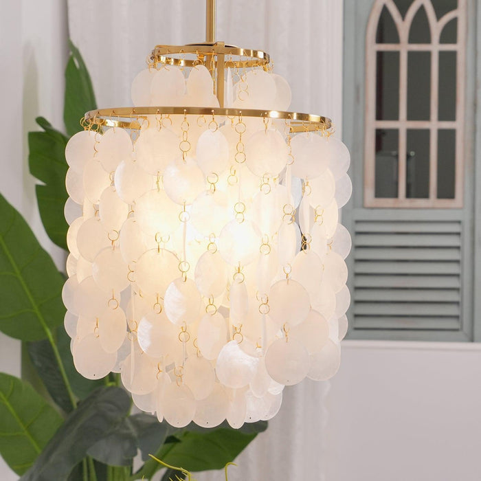 Round Shell Chandelier - DWHOME