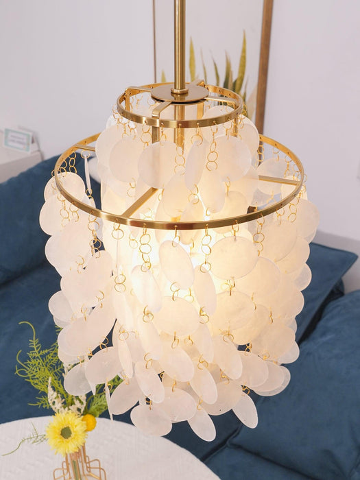 Round Shell Chandelier - DWHOME