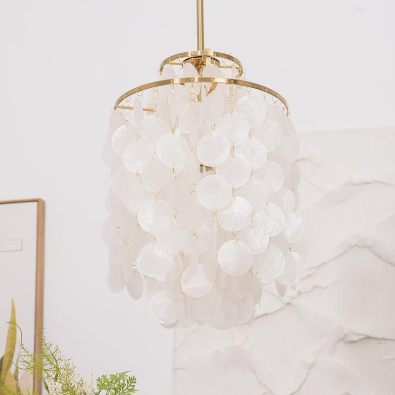 Round Shell Chandelier-DWHOME