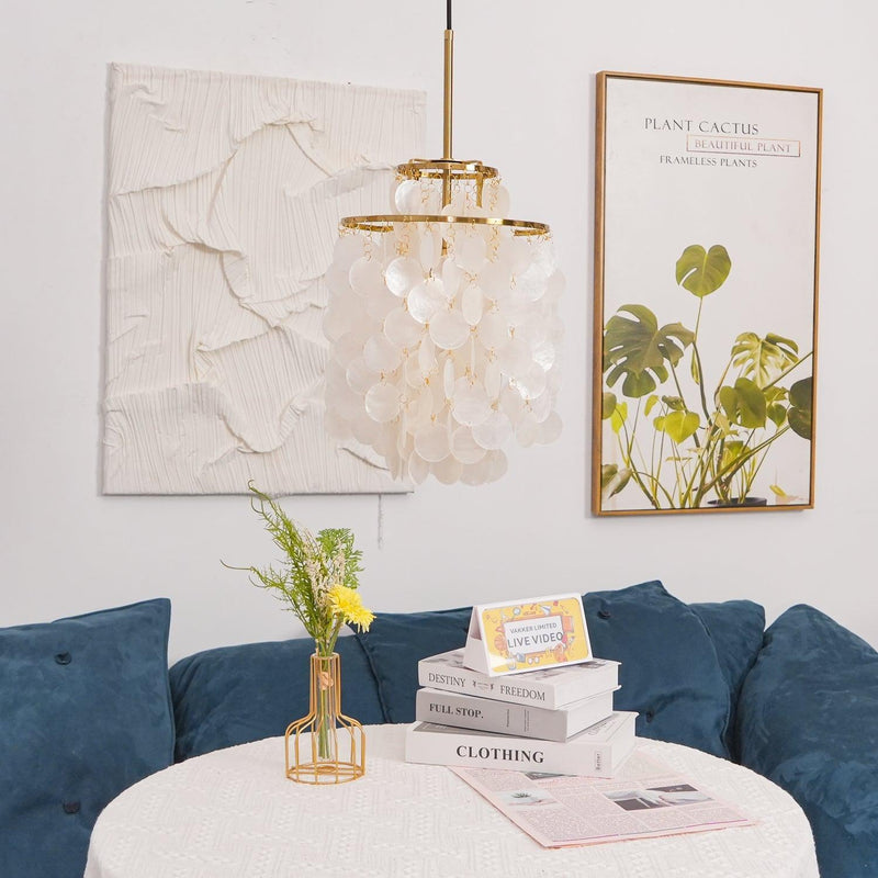Round Shell Chandelier-DWHOME