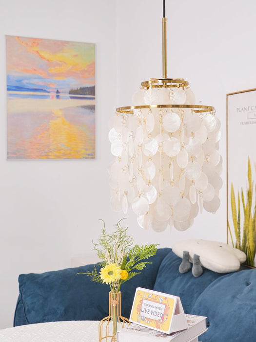 Round Shell Chandelier - DWHOME