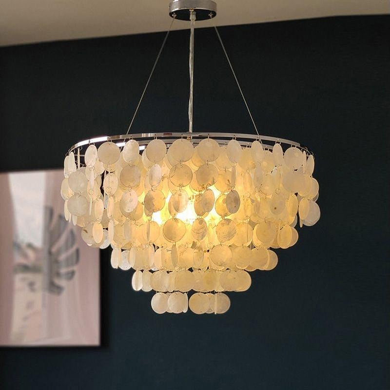 Shell Wind Chime Chandelier-DWHOME