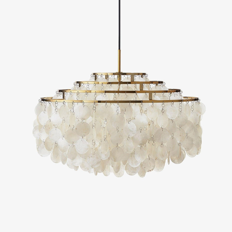 Round Shell Chandelier-DWHOME