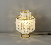 Round Shell Table Lamp-DWHOME