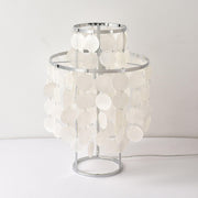 Round Shell Table Lamp-DWHOME