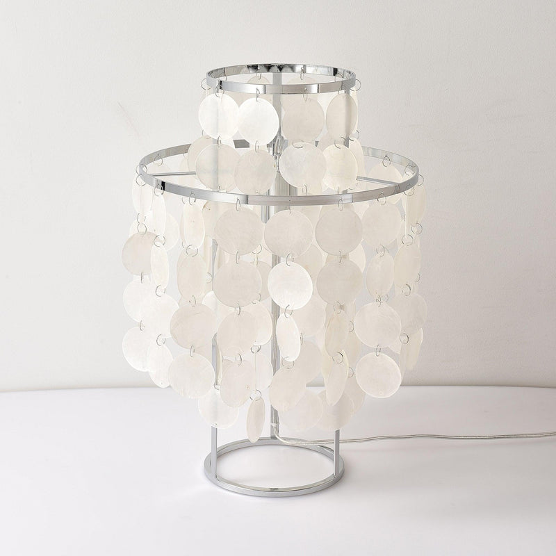 Round Shell Table Lamp-DWHOME