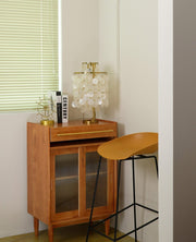 Round Shell Table Lamp-DWHOME