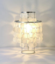 Round Shell Table Lamp-DWHOME