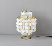 Round Shell Table Lamp-DWHOME
