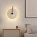 Round Travertine Wall Lamp - DWHOME