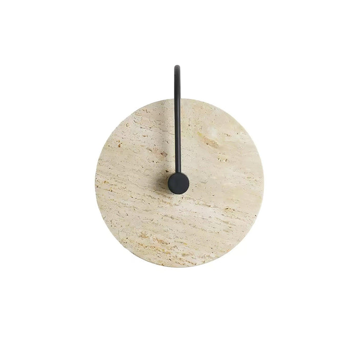 Round Travertine Wall Lamp - DWHOME