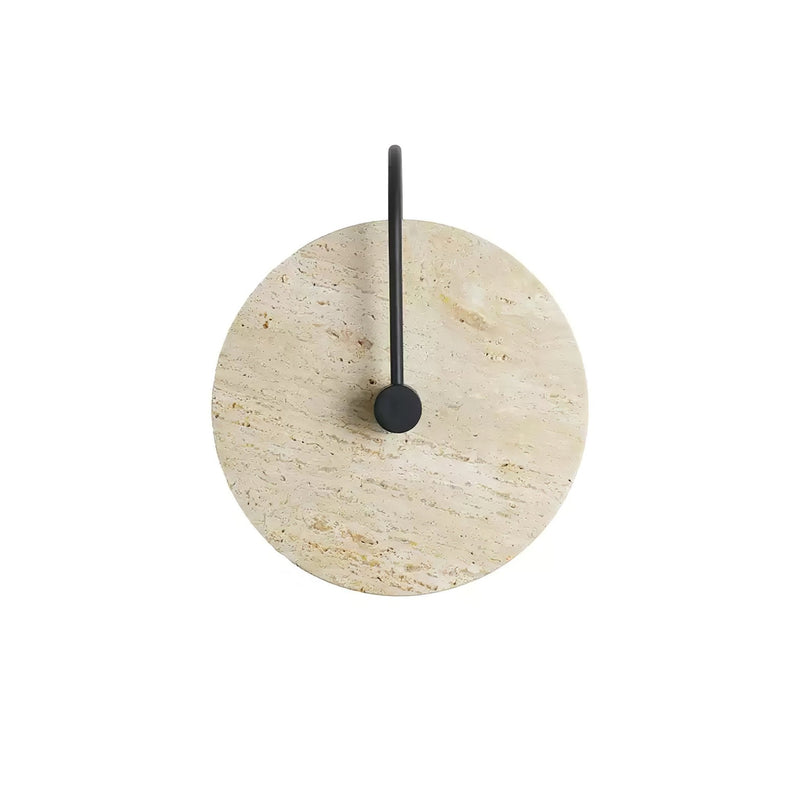 Round Travertine Wall Lamp-DWHOME