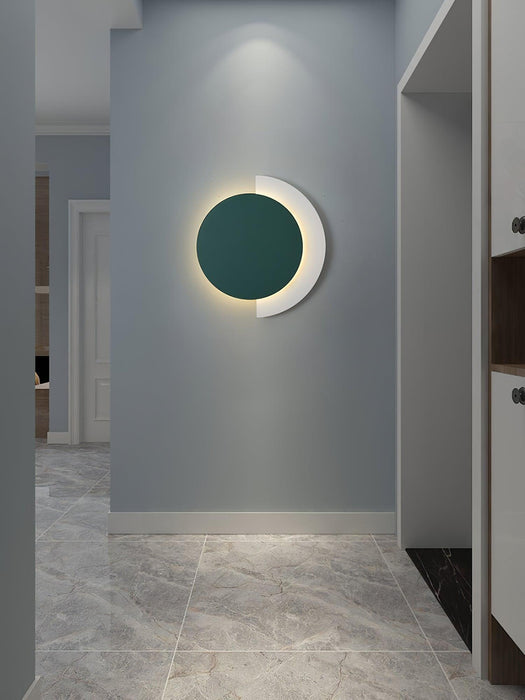 Rounded Abstract Art Sconce - DWHOME