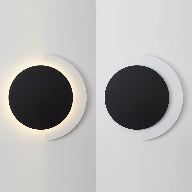 Rounded Abstract Art Sconce-DWHOME