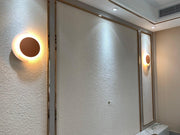 Rounded Abstract Art Sconce-DWHOME