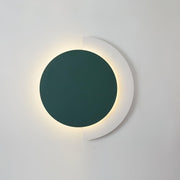 Rounded Abstract Art Sconce-DWHOME