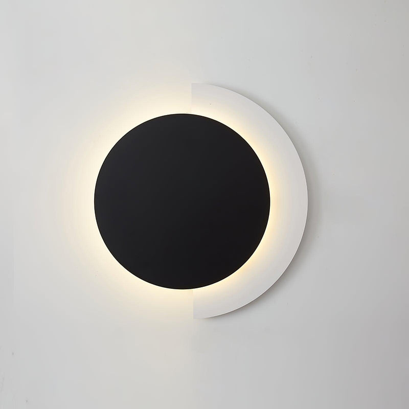 Rounded Abstract Art Sconce-DWHOME