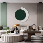 Rounded Abstract Art Sconce-DWHOME
