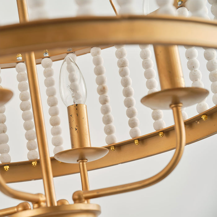 Roux Beaded Chandelier-DWHOME