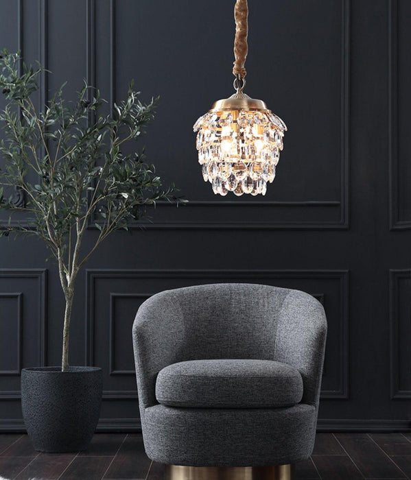 Roxanne Crystal Pendant Light.