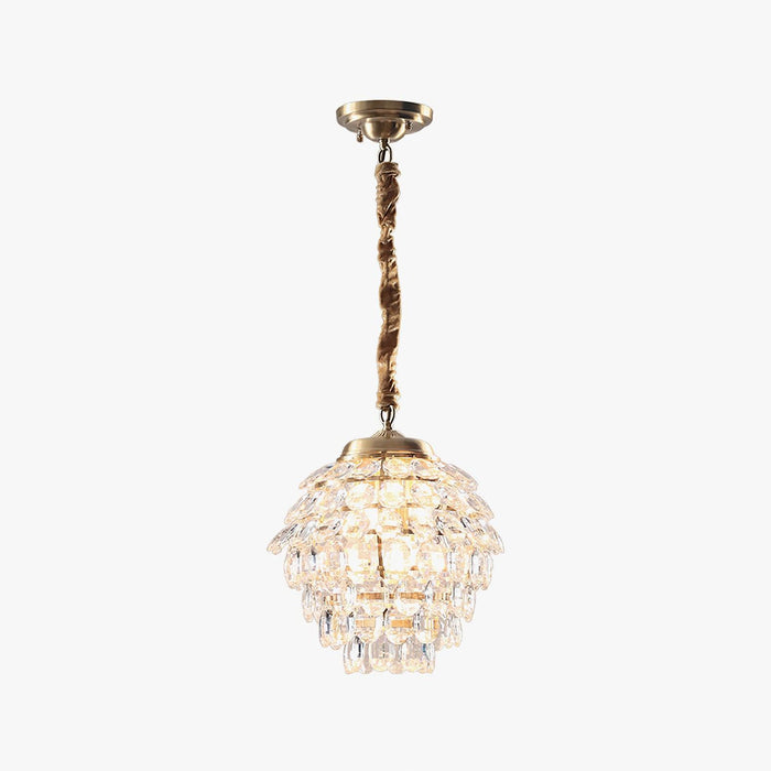 Roxanne Crystal Pendant Light-DWHOME