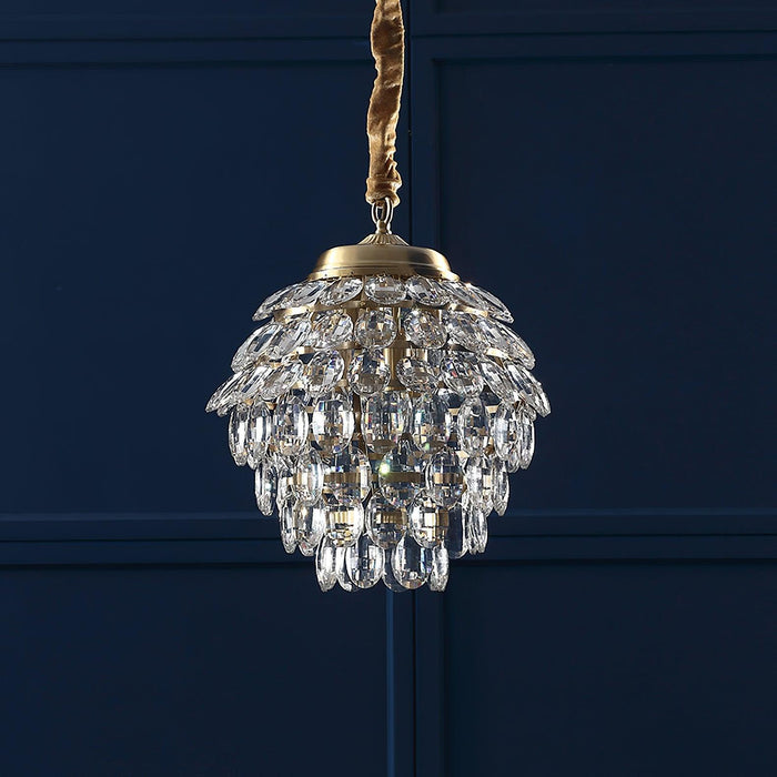 Roxanne Crystal Pendant Light-DWHOME