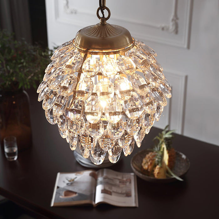 Roxanne Crystal Pendant Light.